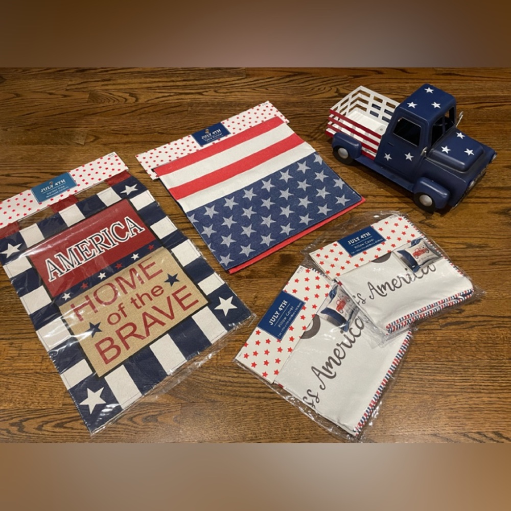 All year around 4th of July Home decor Combo (FINAL PRICE) 1026